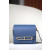 Hermes Roulis Mini Evercolor Rouge de Coeur (S3) Rose Gold Hardware Blue