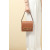 Hermes Roulis Mini Evercolor Bieu Agate (R2) Palladium Hardware Brown