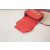 Hermes Lindy Mini Clemence Vert Fizz (0S) Palladium Hardware Red