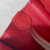 Hermes Lindy Mini Clemence Vert Fizz (0S) Palladium Hardware Red