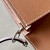 Hermes Roulis Mini Evercolor New Bleu Jean (D2) Palladium Hardware Light Pink and Brown