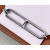 Hermes Roulis Mini Evercolor New Bleu Jean (D2) Palladium Hardware Light Pink and Brown
