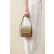 Hermes Roulis Mini Evercolor Nior (89) Gold Hardware Dark Beige