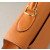 Hermes Kelly Pochette Swift Chai (0M) Gold Hardware Orange