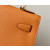 Hermes Kelly Pochette Swift Chai (0M) Gold Hardware Orange