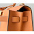 Hermes Kelly Pochette Swift Chai (0M) Gold Hardware Orange